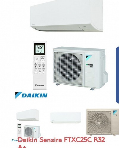 715,82 евро .-1400 лв  Daikin Sensira FTXC25C R32 A+