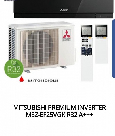 MITSUBISHI PREMIUM INVERTER MSZ-EF25VGK R32 A+++