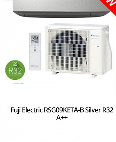 Fuji Electric RSG09KETA-B Silver R32 A++